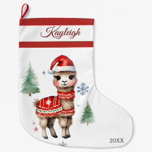 Llama Trui Grote Kerstkous Grote Kerstsok