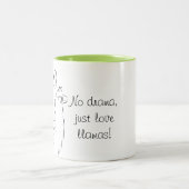 Llama Tweekleurige Koffiemok (Center)