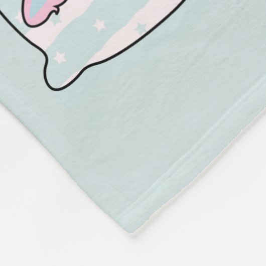 Llama uit de pyjama-partij fleece deken (Hoek)