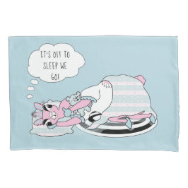 Llama uit de pyjama-partij kussensloop