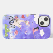 Llama-uitstapplanner iPhone Hoesje (Achterkant horizontaal)