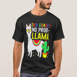 Llama van groep 5 Terug naar school Meisjes en Jon T-shirt