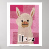 Llama van Jill Connor Poster (Voorkant)