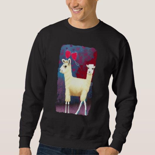 Llama van liefde 03 trui (Voorkant)