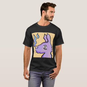 llama vapor t-shirt