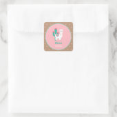 Llama Verjaardag Stickers (Tas)