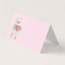 Llama Verjaardagsfeest Menu Kaarten