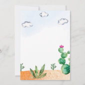 Llama verjaardaguitnodiging Alpaca uitnodiging (Achterkant)