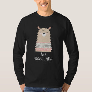 Llama verlicht de ziekte van Chill vrouwen en meis T-shirt