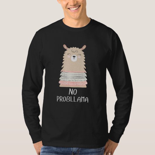 Llama verlicht de ziekte van Chill vrouwen en meis T-shirt (Voorkant)