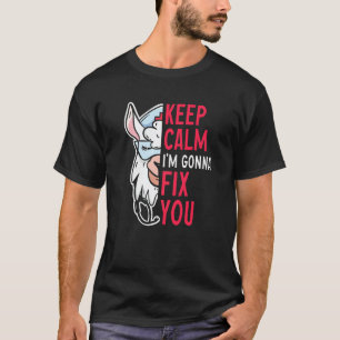 Llama Verpleegster Verpleging Medicijn Medisch Dok T-shirt