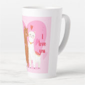 Llama Vertel je Latte Mok (Rechterhoek)