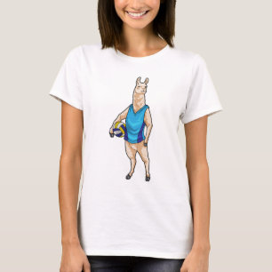 Llama Volleybalster Volleybal T-shirt