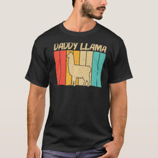 Llama voor Mannen Boys Dad Llama Boerderij Animal T-shirt