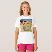 Llama vragen t-shirt (Voorkant volledig)