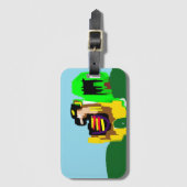 Llama vreugde  bagagelabel (Voorkant (verticaal))