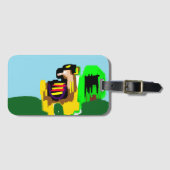 Llama vreugde  bagagelabel (Voorkant (horizontaal))