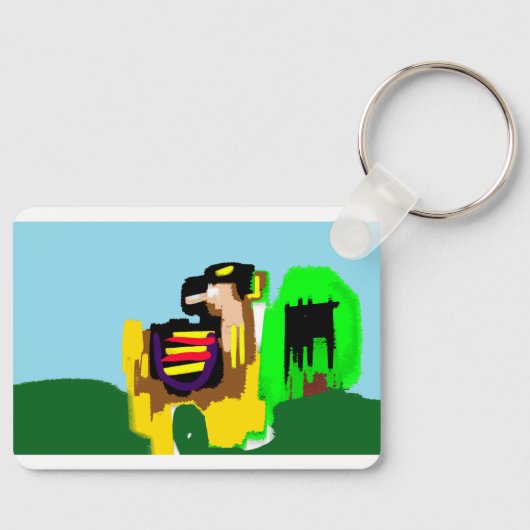 Llama vreugde sleutelhanger (Voorkant)