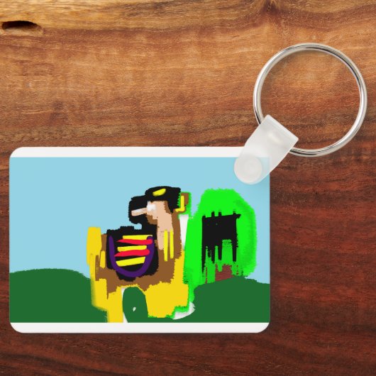 Llama vreugde  sleutelhanger (Voorkant)