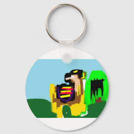 Llama vreugde sleutelhanger
