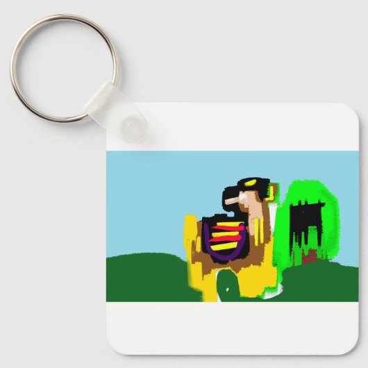 Llama vreugde sleutelhanger (Voorkant)