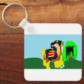 Llama vreugde sleutelhanger (Voorkant)