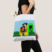 Llama vreugde tote bag (Dichtbij)