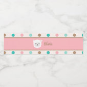 Llama waterlabel waterfles etiket (Enkel label)