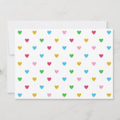 Llama Wearing Sunbril Birthday Party Invitation Kaart (Achterkant)