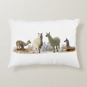 Llama Weide Kussen (kies kleur)