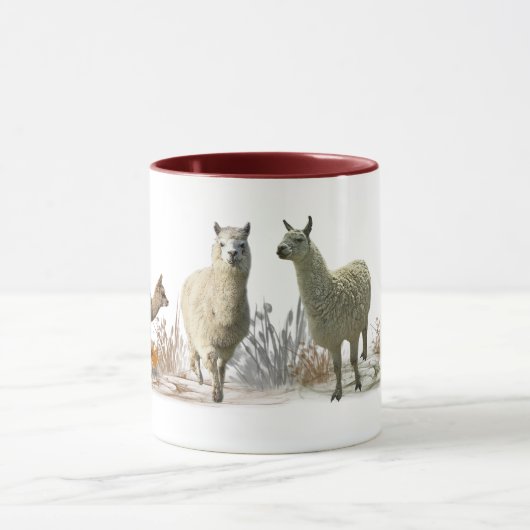 Llama Weide Mok (Midden)