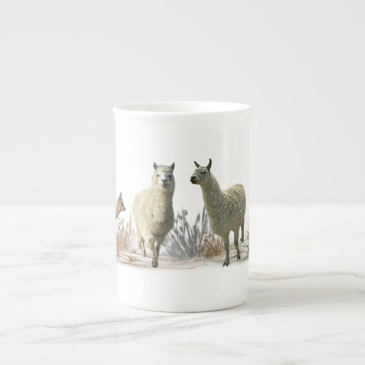 Llama Weide Mok (Voorkant)