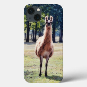 Llama Wild Animal Art Phone Case