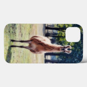 Llama Wild Animal Art Phone Case (Achterkant (horizontaal))