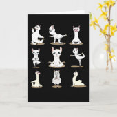 Llama Yoga Kaart (Gele Bloem)