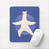 Llama Yoga Muismat (Met muis)