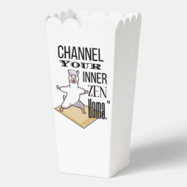 Llama Yoga quote Bedankdoosjes