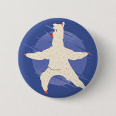 Llama Yoga Ronde Button 5,7 Cm (Voorkant)