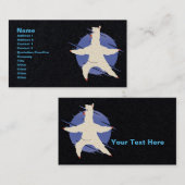 Llama Yoga Visitekaartje (Voorkant / Achterkant)