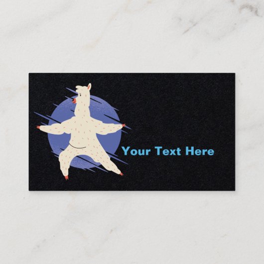 Llama Yoga Visitekaartje