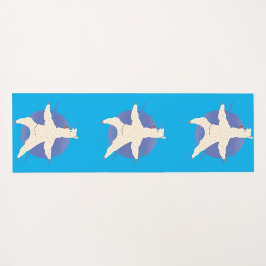 Llama Yoga Yogamat (Achterkant (horizontaal))