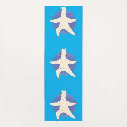 Llama Yoga Yogamat (Achterkant)