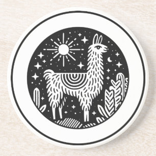 Llama Zandsteen Onderzetter