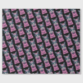 Llama zegt je Rock | eigenzinnige pose in zonnebri Cadeaupapier (Vlak)