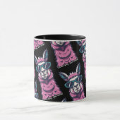 Llama zegt je Rock | eigenzinnige pose in zonnebri Mok (Midden)