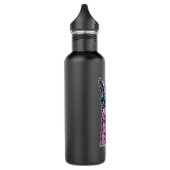 Llama zegt je Rock | eigenzinnige pose in zonnebri Waterfles (Links)