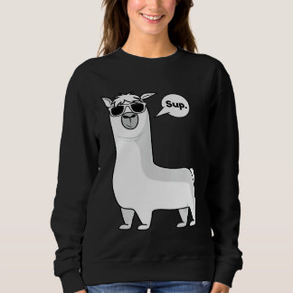 Llama zegt Sup Alpaca Schattig Dier Trui