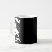 Llama zei dat je de boxing Funny Halloween Gi hebt Koffiemok (Voorkant links)
