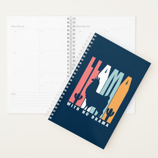Llama zonder drama planner (Display)