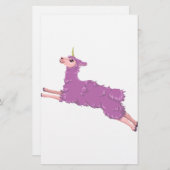 Llamacorn Briefpapier (Voorkant / Achterkant)